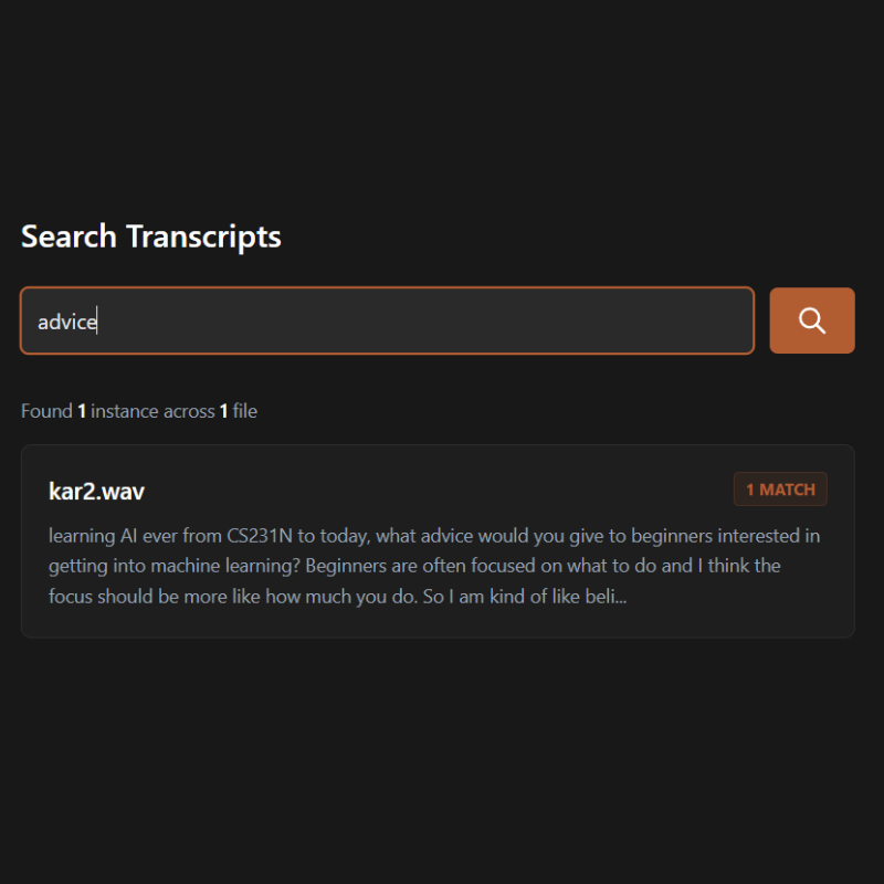 Cross file search